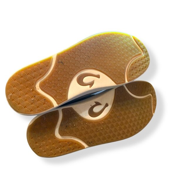 Olukai Lae‘ahi Lī ‘Ili Mens Sneakers Gray Leather Waterproof Sz 10.5 Shoes - Picture 7 of 11